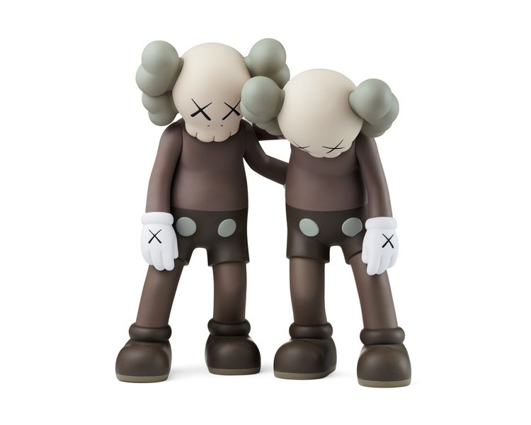 Kaws Companion Along The Way Vinyl Figure Brown