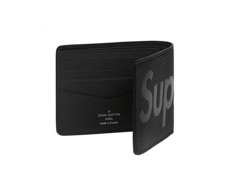 Louis Vuitton Supreme Wallet Black