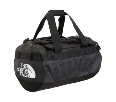 Supreme The North Face Arc Logo Small Base Camp Duffle Bag Black