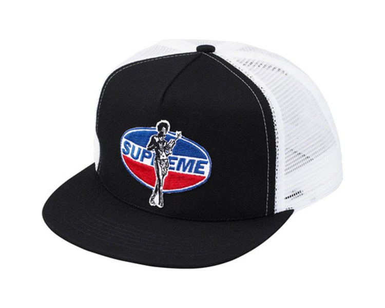 Supreme Hysteric Glamour Mesh Back 5-Panel Black