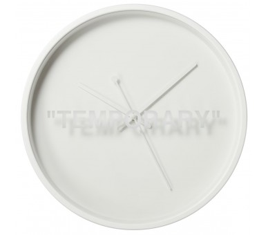 IKEA x Virgil Abloh “Temporary” Wall Clock Markerad Collection