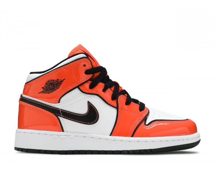 air jordan one mid orange