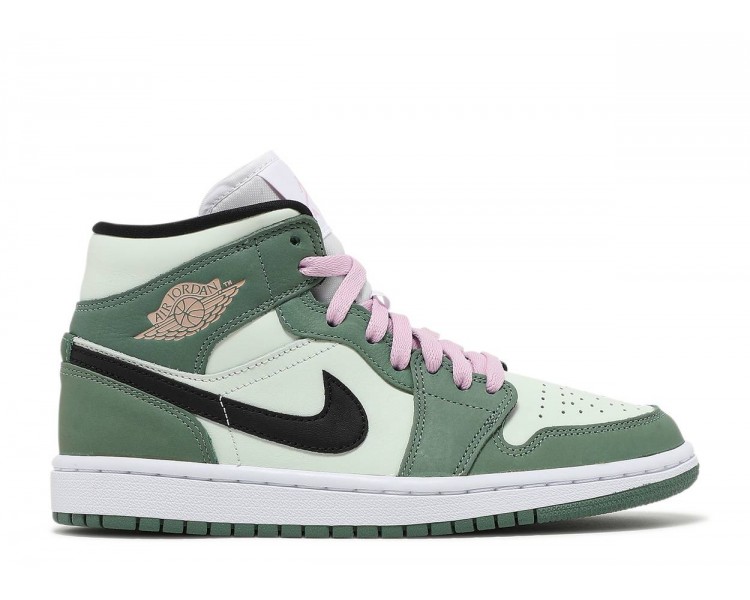 green blue and white jordan 1